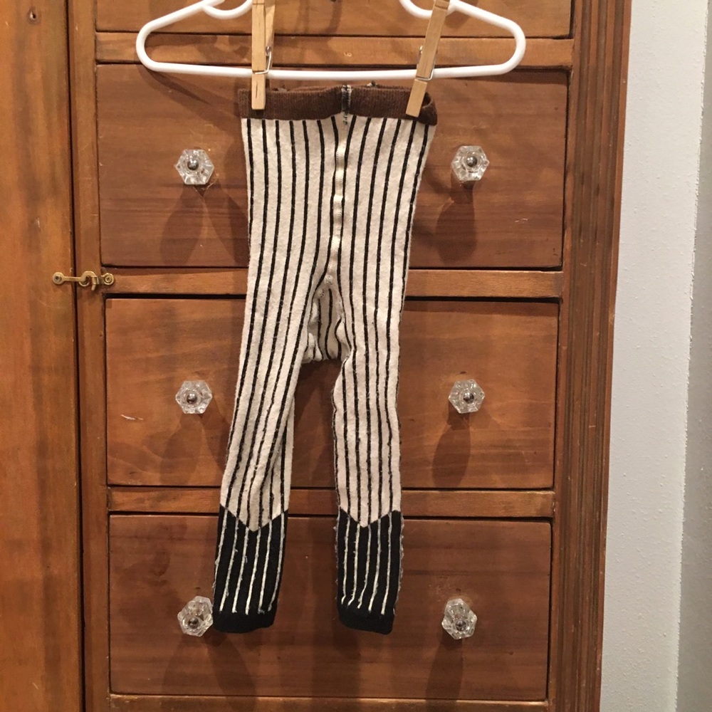 Tiny Cottons organic striped tights